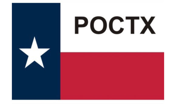 POCTX Flag Sticker - Original